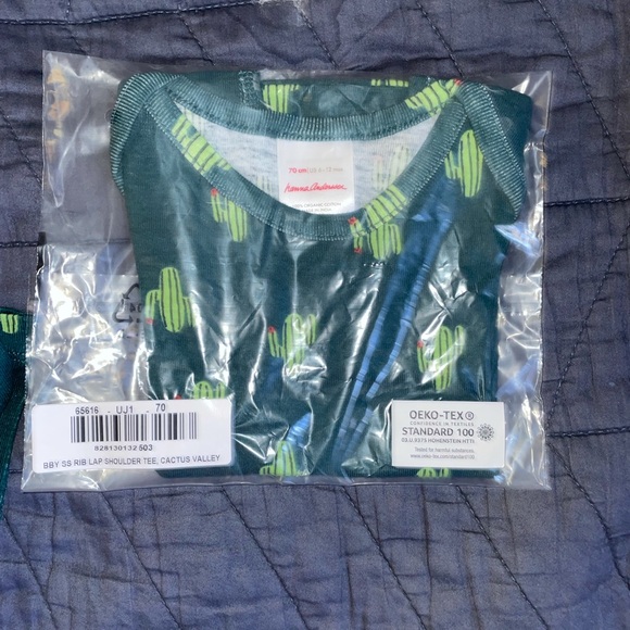 Hanna Anderson cactus tee 6-12 months - Picture 2 of 4